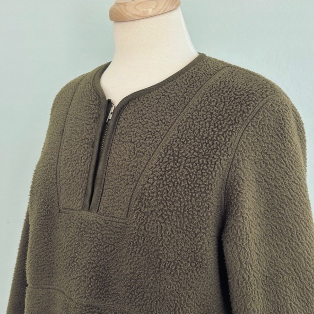 COS Half-zip Fleece Pullover - Picture 8 of 15
